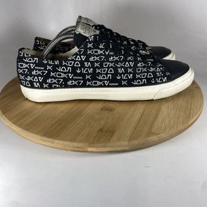 Po-Zu Star Wars Po-Zu Aurebesh Black Low-Top Sneakers Shoes Womens Sz 40 EU